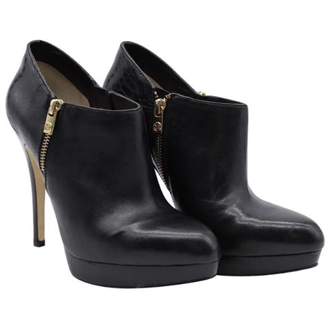 michael kors york ankle boots black|Michael Kors cowboy boots.